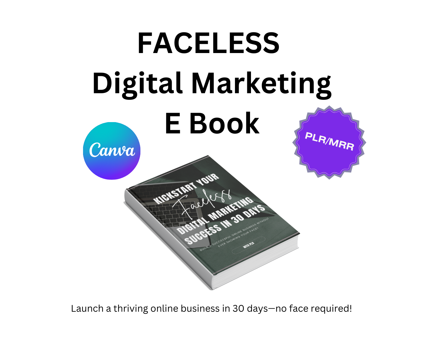 Kickstart Your Faceless Digital Marketing Success in 30 Days ๐